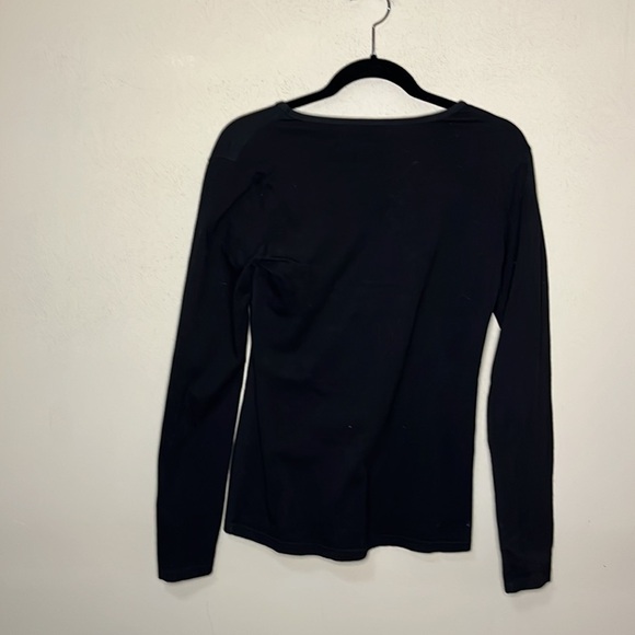 Harley Davidson long sleeve crew neck Bejeweled museum Tee Shirt - Picture 4 of 8